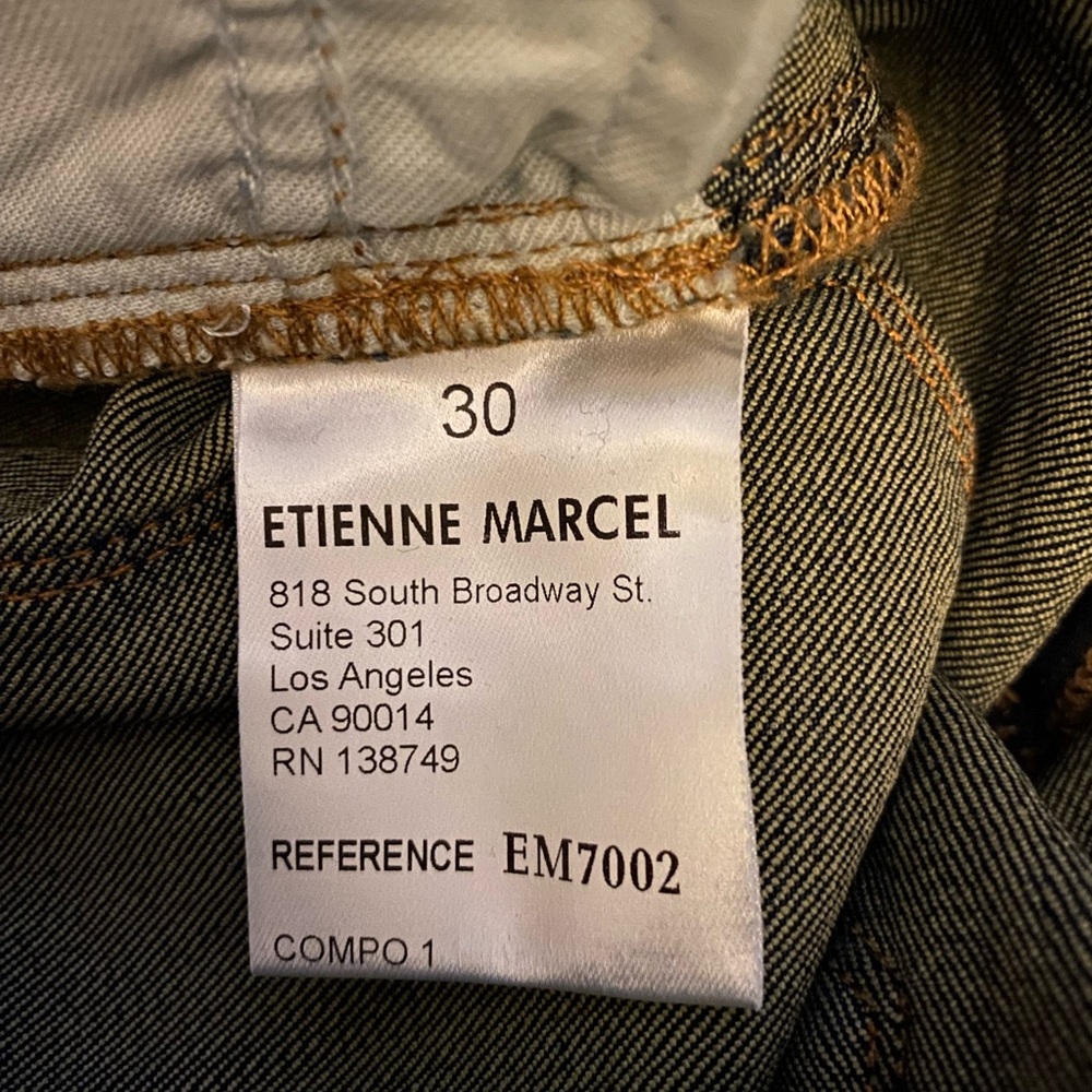Etienne Marcel Luxe Skinny Jeans Size 30 NWT - French Denim - Picture 6 of 7